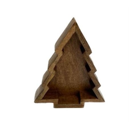 PLATEAU SAPIN DE NOEL 25x21 H5CM pièce