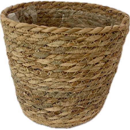 C.POT OSIER NATUREL 013 H12CM la pièce