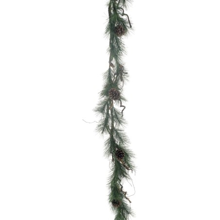 GUIRLANDE DE PIN  TIROL VERT 180CM à la pièce