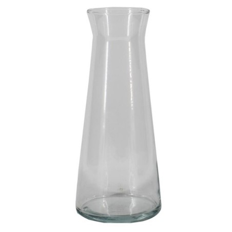 VERRE VASE COL EVASE 07.5CM H25CM /1P