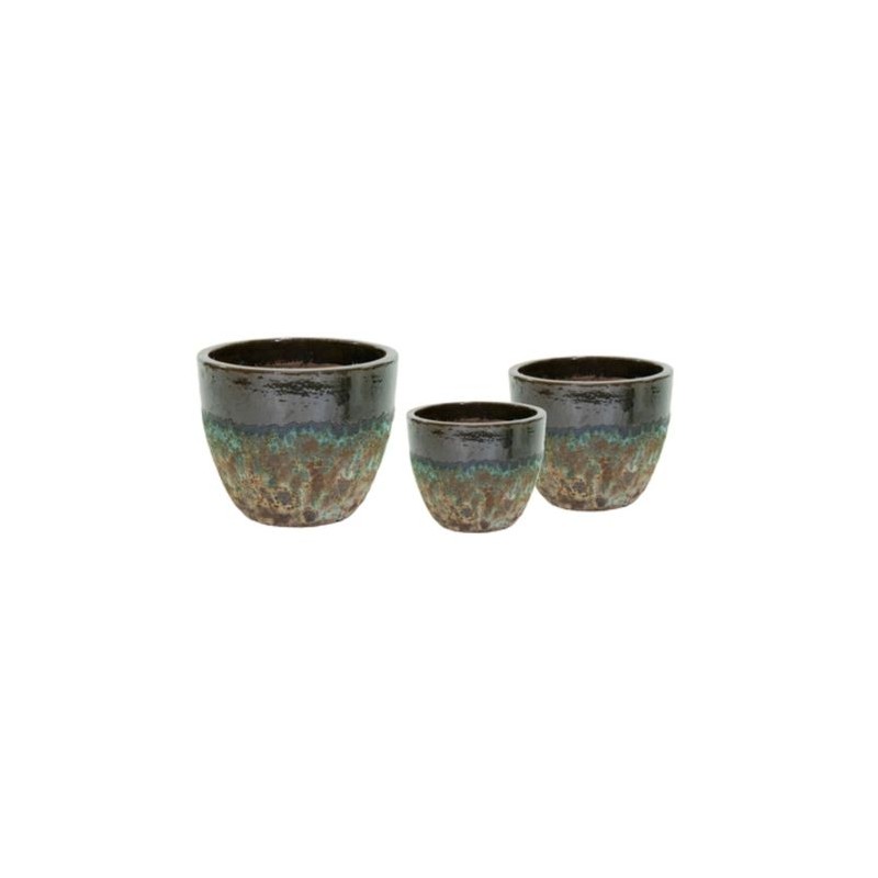 C.POT ANTIQUE EXTERIEUR 022 à 038CM SET 3P