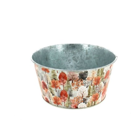 ZINC-COUPE FORET AUTOMNE 019.5 H10CM les 8P