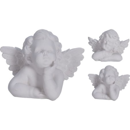ANGE BLANC ACCOUDE 13CM les 6P