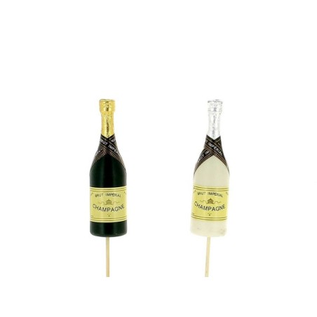 BOUTEILLE DE CHAMPAGNE SUR PIQUE les 12P