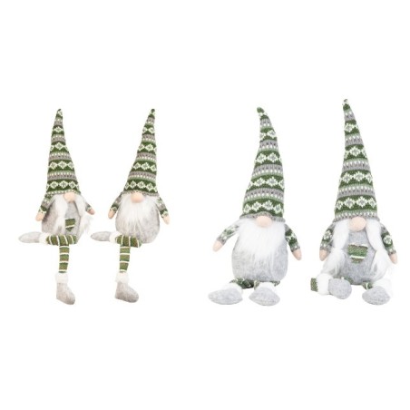 GNOME VERT ASSIS H70CM Assorti.2P