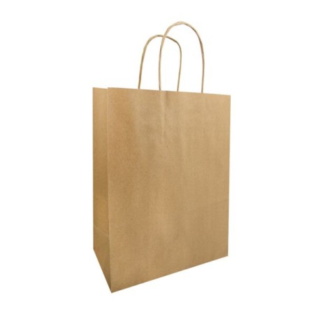 SAC KRAFT 19x08x39CM 2 BOUTEILLES/50P