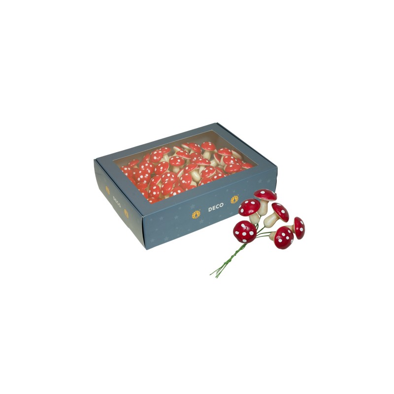 CHAMPIGNON ROUGE Diam.27MM les 96P