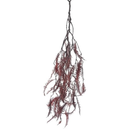 FEUILLE MINI FERN ROUGE 99CM A SUSP.à la pièce