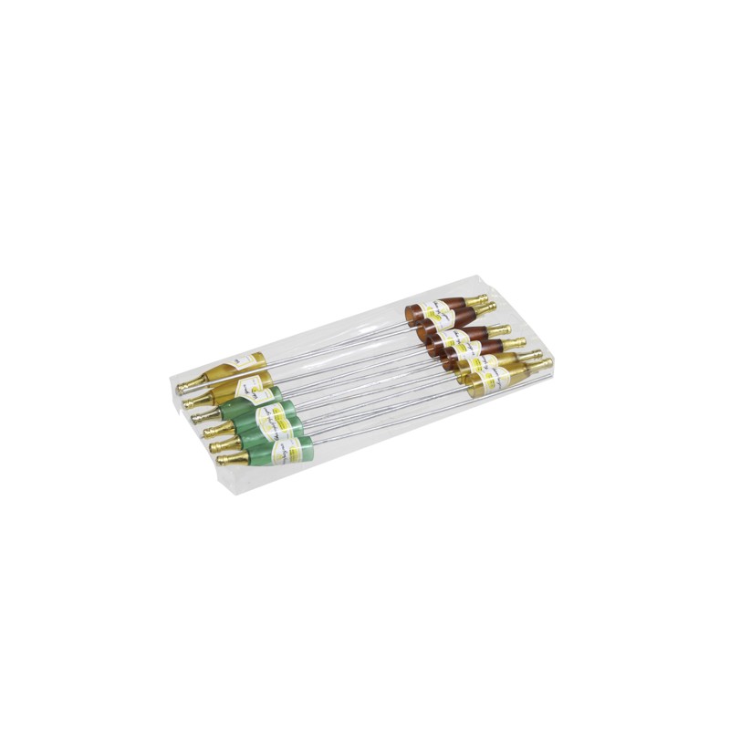 PIQUE BOUTEILLE champagne 7.5CM/12P