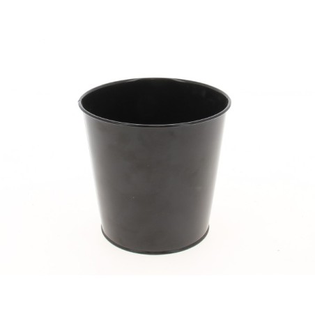 ZINC-POT ORCHIDEE NOIR 013 H12.5CM pièce