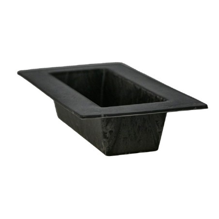 JARDINIERE POLYPRO NOIRE 24X12.5CM 