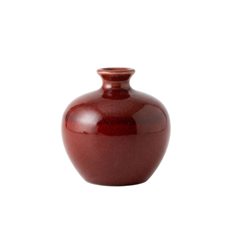 VASE table DORIS rose 09 H09CM les 6P