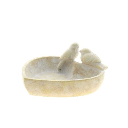 COUPE COEUR OISEAU 25X24 H11CM pièce