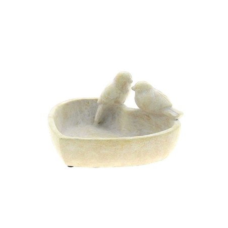 COUPE COEUR OISEAU 19.5X18 H09.5CM pièce