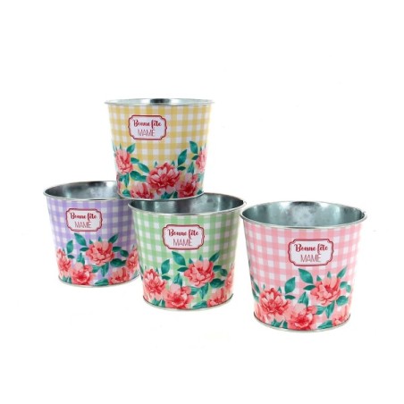 ZINC-POT VICHY "BF MAMIE" 011.5 H9.5CM les 12P