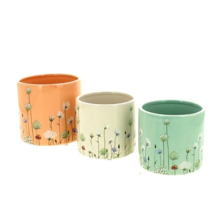 C.POT FLEURETTE 09.8 H8.8CM les 6P