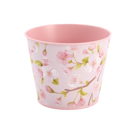 ZINC POT FLEUR CERISIER O11.5CM /8P
