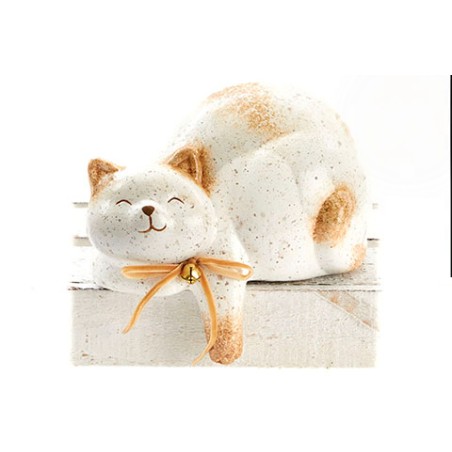 CHAT DECO ENDORMI CAMEL H16 /2P