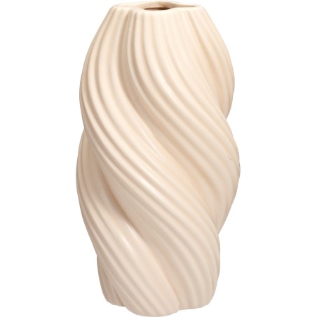 VASE DOLOMITE TWIST H24CM à la pièce