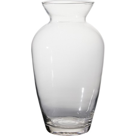 VERRE VASE OGIVE H26CM les 6P