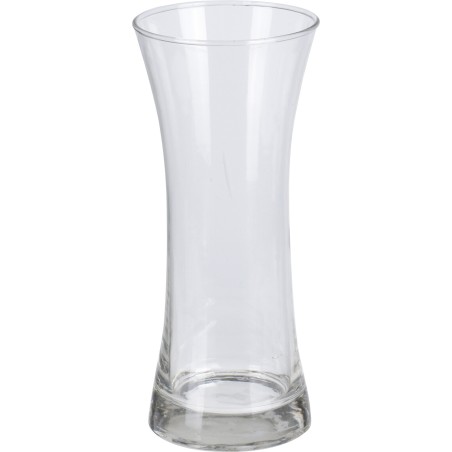 VERRE VASE EVASE H26CM les 6P
