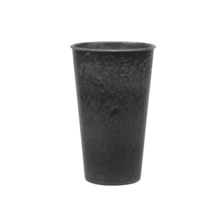 VASE POLYPRO NOIR 015 H24CM /1P