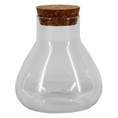 VERRE PYRAMIDE + BOUCHON H11.5CM la pièce