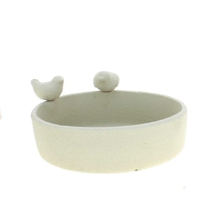 BAIN D'OISEAU BLANC 028 H07CM les 2P