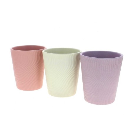 C.POT STRIE 014 H16CM les 9P