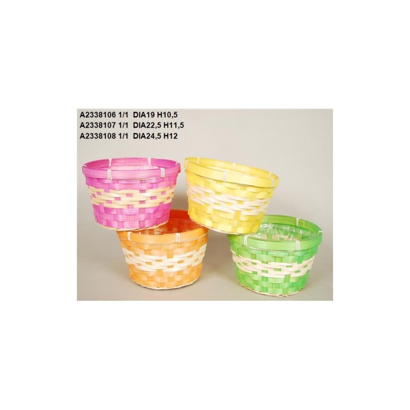 COUPE BAMBOU COULEUR 019 H10.5CM à la pièce