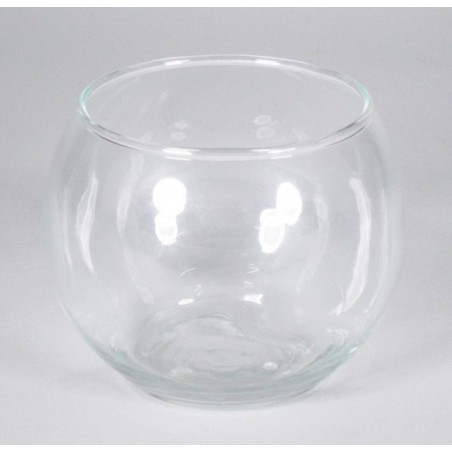 VERRE BOULE 010CM H8.5CM/48P