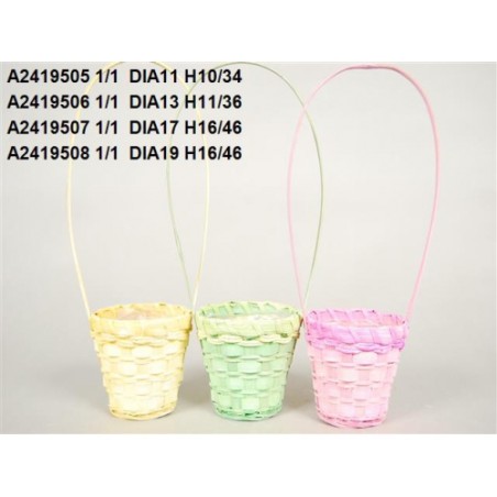 POT OSIER COULEUR TU 011 H10CM