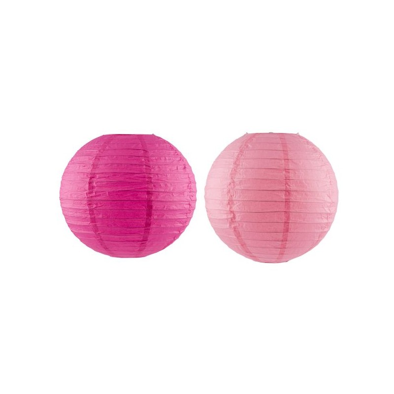 LAMPION EN PAPIER+ACCROCHE EN METAL GM les 4P
