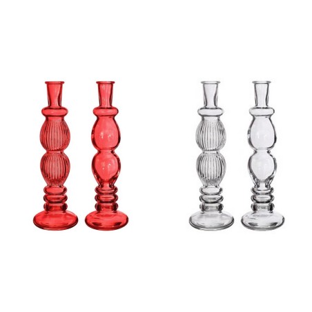 VERRE BOUGEOIRE FLORENCE 09 H28CM les 6P
