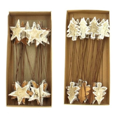 PIQUE NOEL BOULEAU BLANCHI les 12P