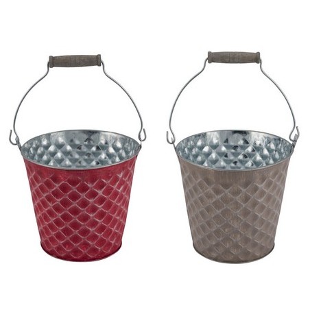 ZINC-SEAU LOSANGE 017 H15CM à la pièce