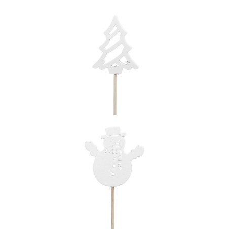PIQUE BOIS BLANC 7CM les 5P