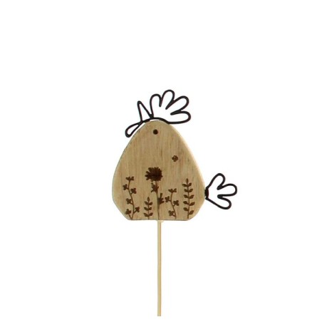 PIQUE BOIS PYROGRAVE 7CM les 12P