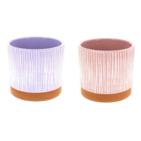 C.POT STRIE couleur FOND TERRA 012 H11CM /9P