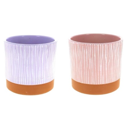 C.POT STRIE couleur FOND TERRA 017 H16CM /4P