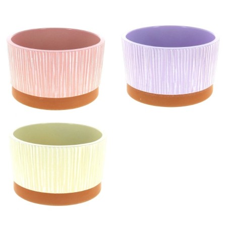 COUPE STRIE couleur FOND TERRA 015 H9.5CM /6P