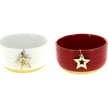 COUPE ETOILE FOND OR 015 H7.5CM les 4P