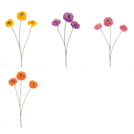 FLEUR ZINNIA H60CM piece