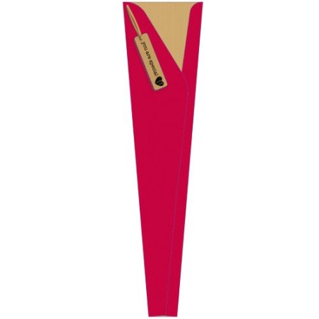 CONE A ROSE 60X40X05CM Fantaisie les 25P