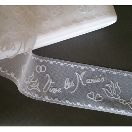 TULLE IMPRIME FLOQUE 10 CM