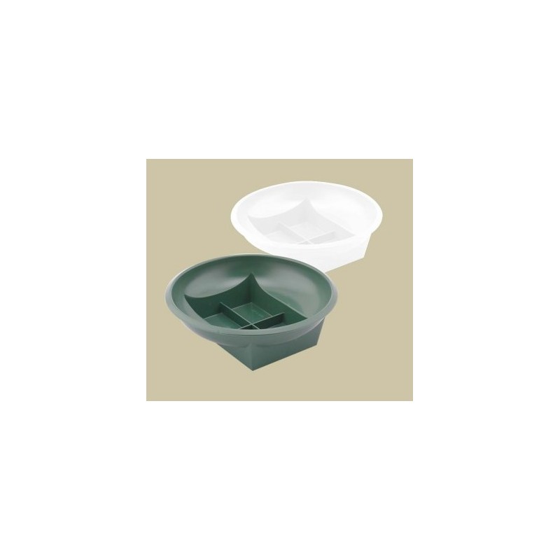 CENTRE DE TABLE D16cm fond carré/ Pièce (10)