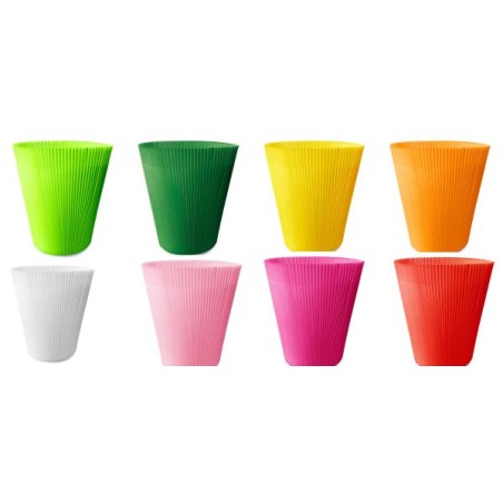 MANCHETTE CACHE POT UNIE 12 cm/ pce