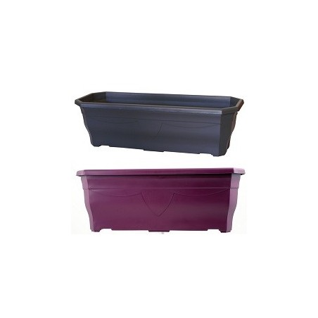 JARDINIERE MILLESIA avec SOUCOUPE couleur 50CM