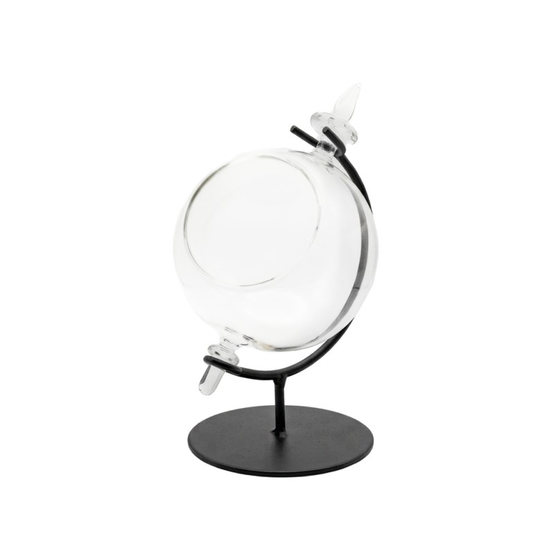 VERRE BOULE avec SUP.FER 08 H12CM /1P