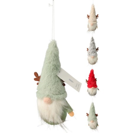 GNOME RENNE A SUSPENDRE 18CM (assort.4) les 8P